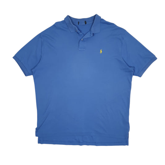 Mens Blue Polo Ralph Lauren Short Sleeve Polo Shirt