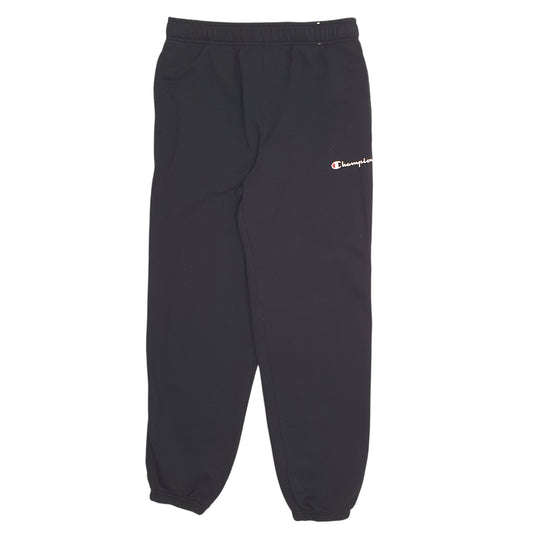 Mens Black Champion Jogger Trousers
