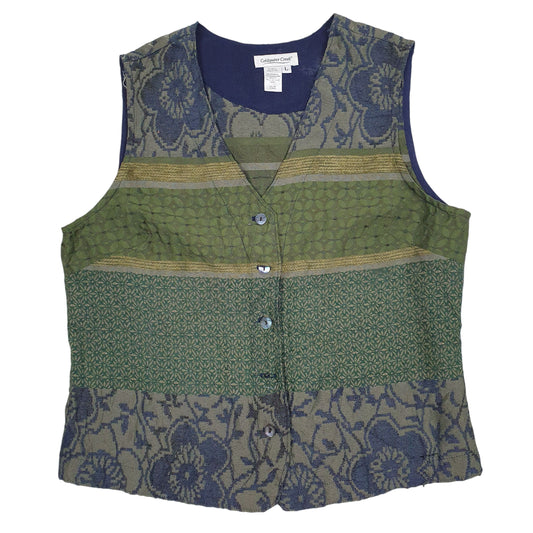 Mens Greek Coldwater Creek Made In USA Funky Coat