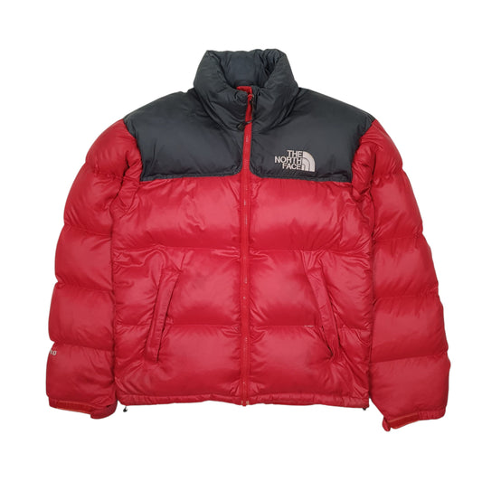 Mens Red The North Face Nuptse Retro 1996 Coat