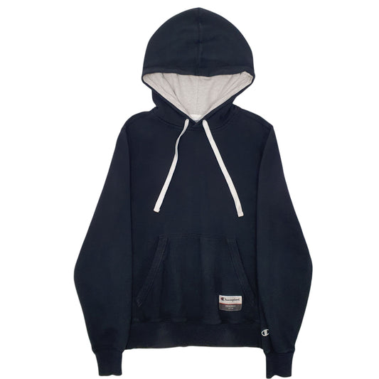 Mens Black Champion Hoodie Jumper
