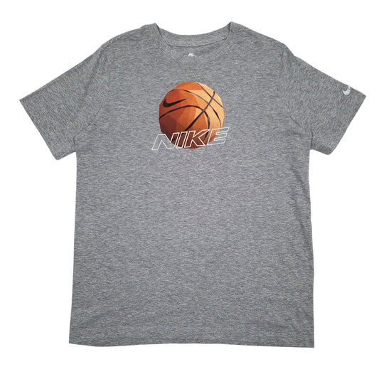 Womens Grey Nike Short Sleeve T Shirt