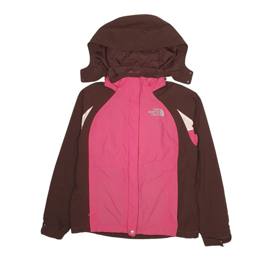 Womens Pink The North Face Hyvent Coat