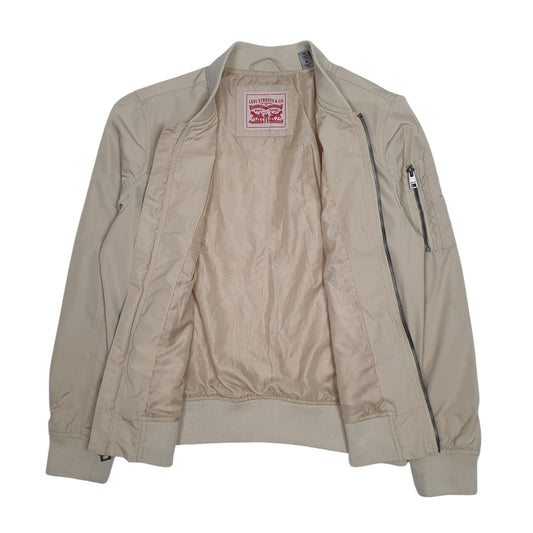 Womens Cream Levis Harrington Coat