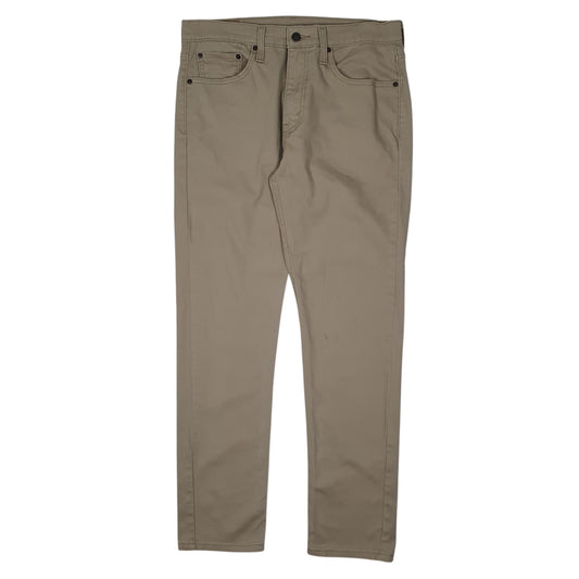 Mens Beige Levis 502 Chino Trousers