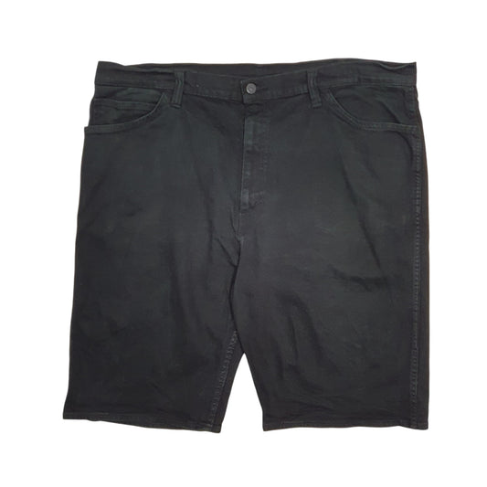 Mens Black Levis 569 Stretch Denim Shorts