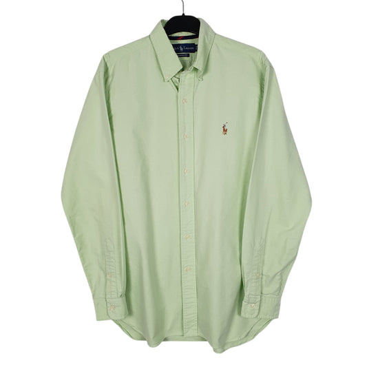 Mens Green Ralph Lauren Long Sleeve Shirt