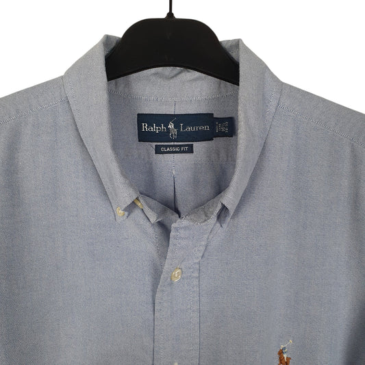 Mens Blue Ralph Lauren Shirt
