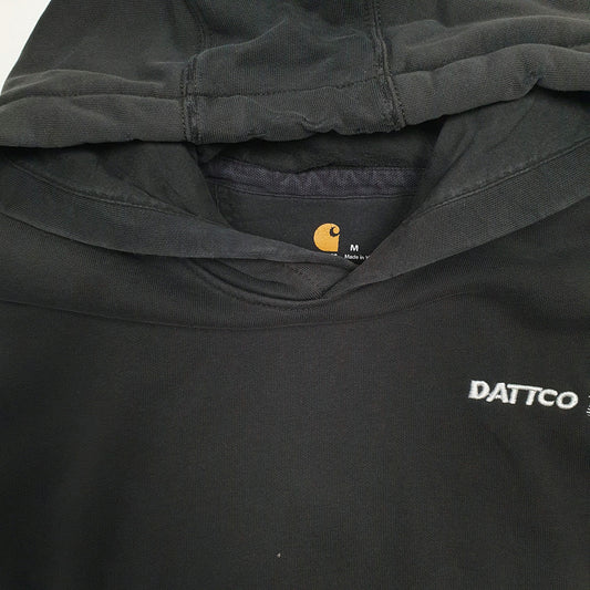 Mens Black Carhartt Hoodie Jumper