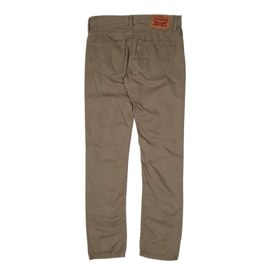 Mens Beige Levis 511 Trousers