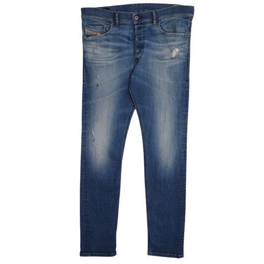 Mens Blue Diesel Lightweight Tepphar JeansW34 L32