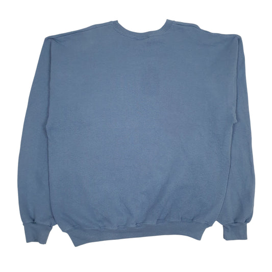 Mens Blue Champion Crewneck Jumper