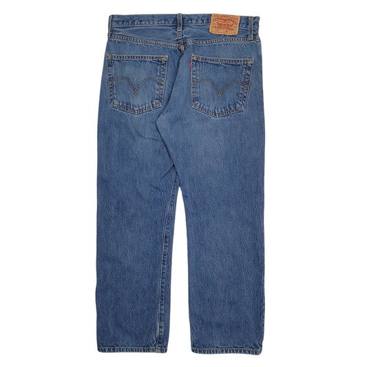 Mens Blue Levis Hoodie Jeans