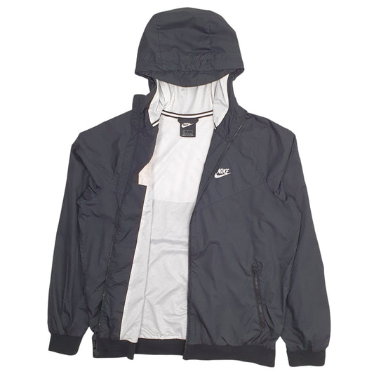 Mens Black Nike Lifehoops Coat