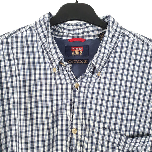 Mens Blue Wrangler Shirt