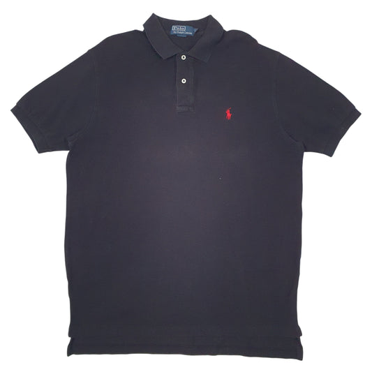 Mens Black Polo Ralph Lauren Short Sleeve Polo Shirt