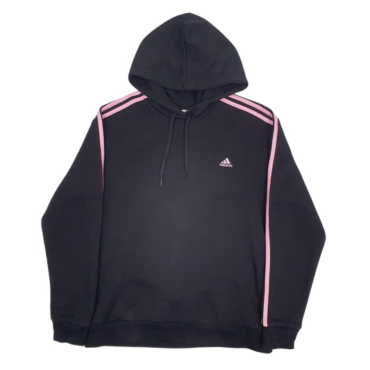 Womens Black Adidas Hoodie Jumper