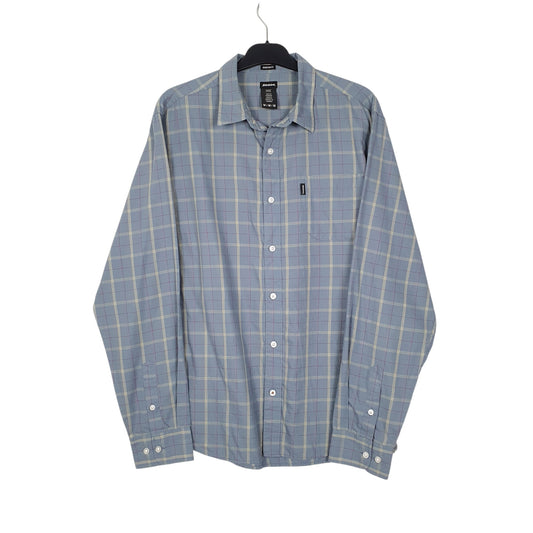 Mens Blue Dickies Modern Long Sleeve Shirt