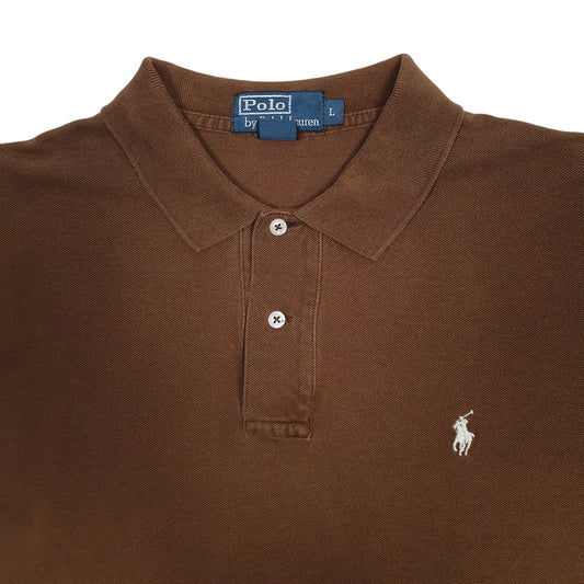 Mens Brown Polo Ralph Lauren Polo Shirt