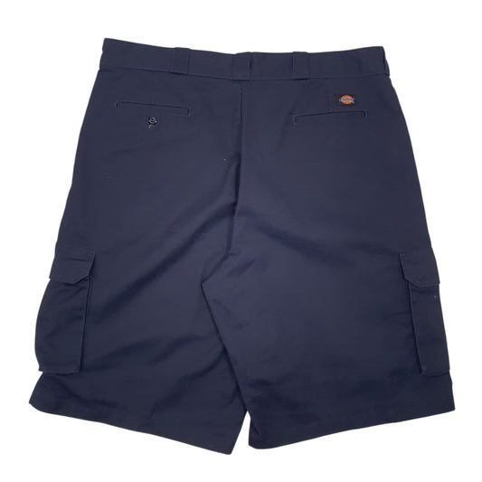 Mens Navy Dickies Hoodie Shorts