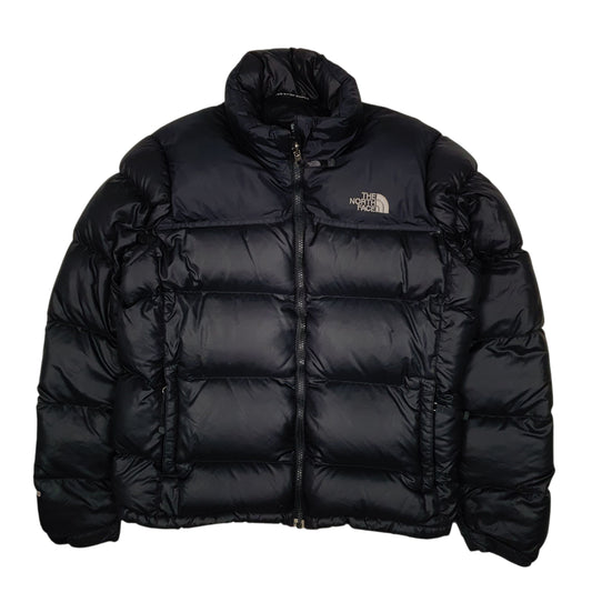 Womens Black The North Face Nuptse Coat