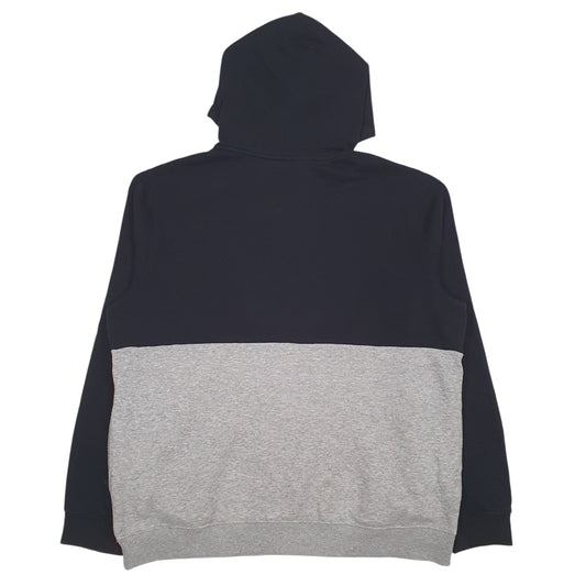 Mens Black Fila Hoodie Jumper