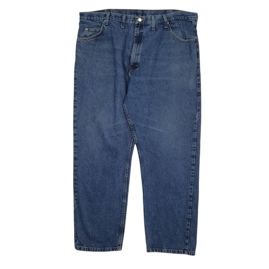 Mens Blue Wrangler Casual JeansW44 L32