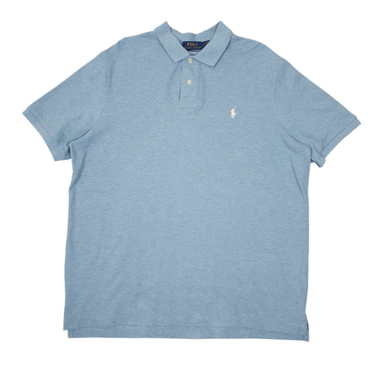 Mens Blue Polo Ralph Lauren Short Sleeve Polo Shirt