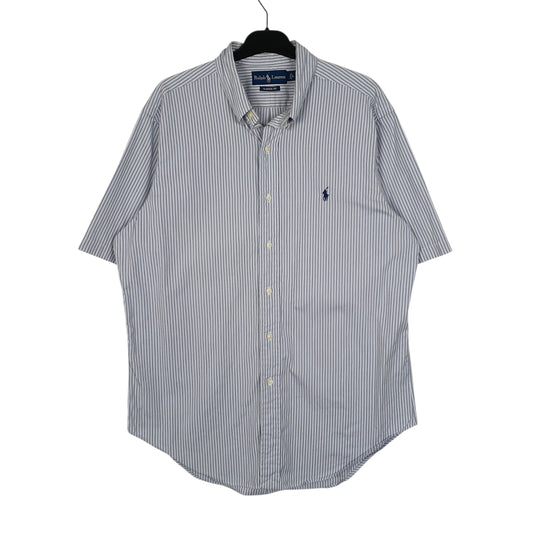 Mens Blue Ralph Lauren Short Sleeve Shirt