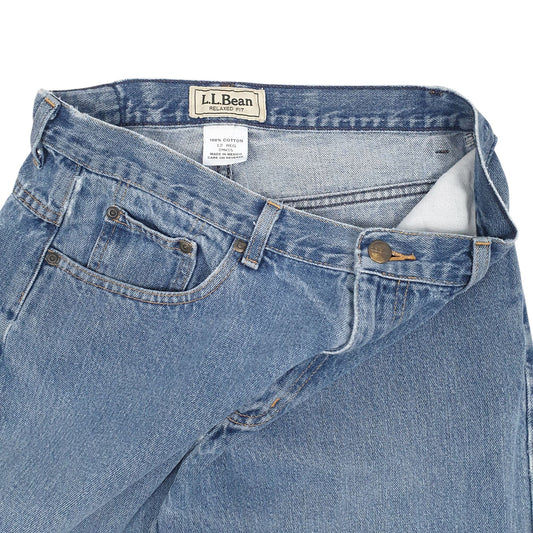 Womens Blue L.L.Bean Jeans