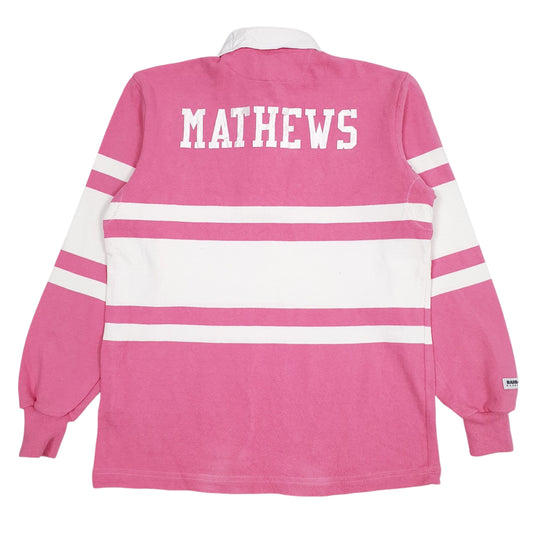 Womens Pink Barbarian Polo Shirt