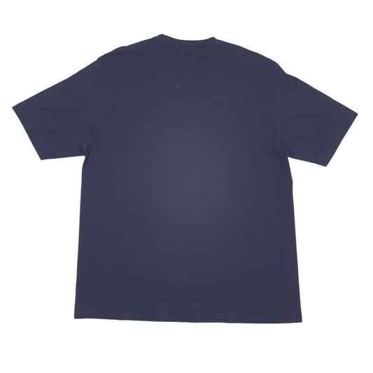 Mens Navy Nautica Pima T Shirt
