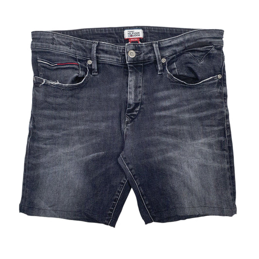 Mens Grey Tommy Hilfiger Denim Shorts