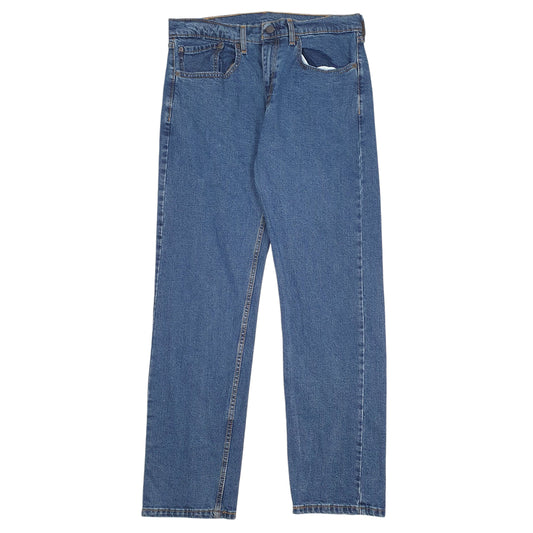 Mens Blue Levis 505 JeansW34 L32