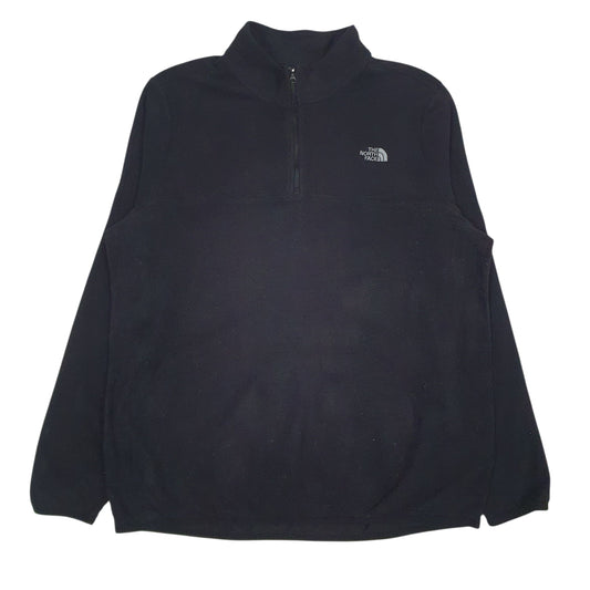 Womens Black The North Face Quarter Zip Jumper