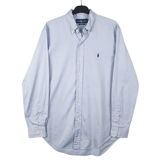 Mens Blue Ralph Lauren Long Sleeve Shirt