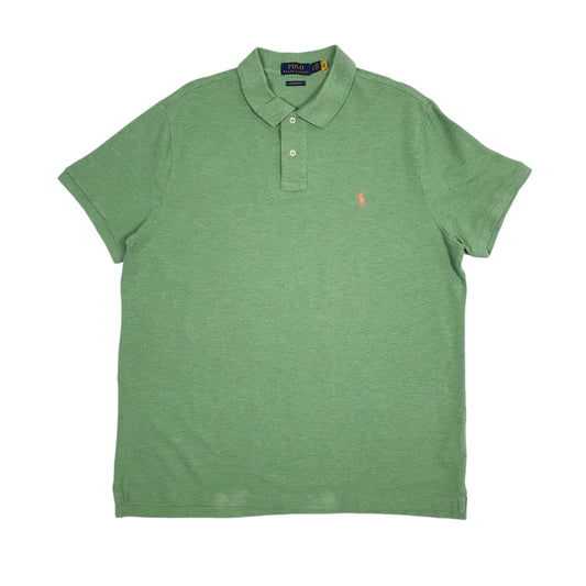 Mens Green Polo Ralph Lauren Short Sleeve Polo Shirt