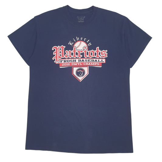 Mens Navy Gildan Short Sleeve T Shirt