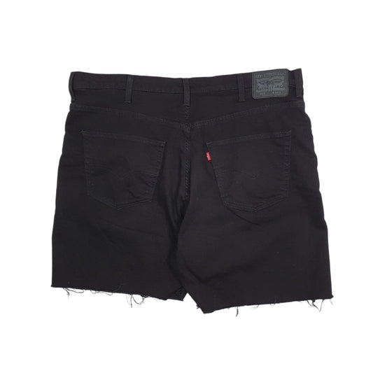 Mens Black Levis 569 Full Zip Shorts