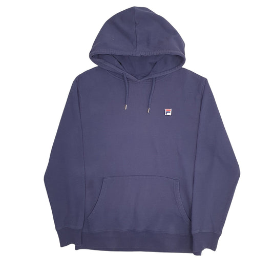 Mens Navy Fila Hoodie Jumper