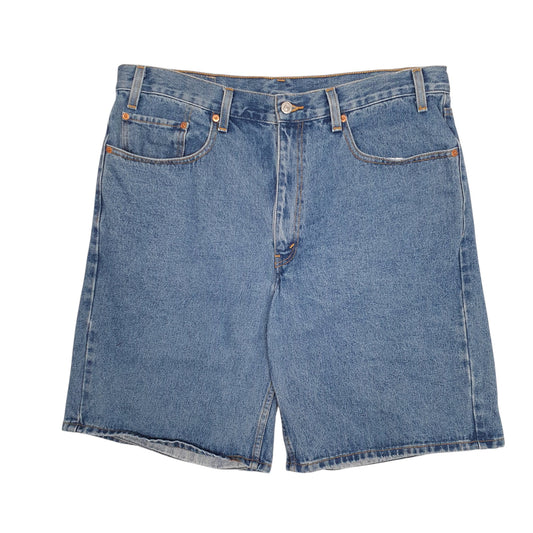 Mens Blue Levis 550 Denim Shorts