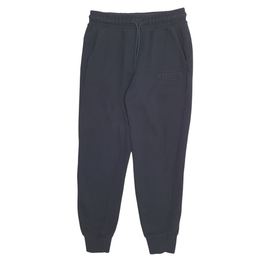 Mens Black Puma Jogger Trousers