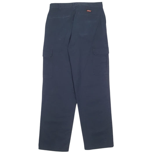 Mens Navy Dickies Workwear Trousers