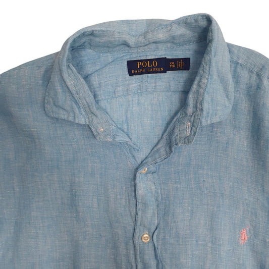 Mens Blue Polo Ralph Lauren Shirt