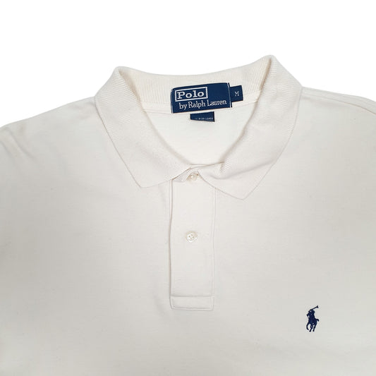 Mens Cream Polo Ralph Lauren Polo Shirt