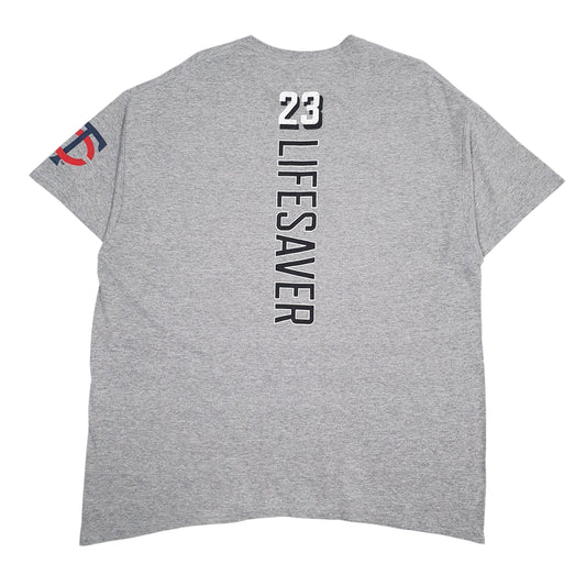 Mens Grey Gildan T Shirt