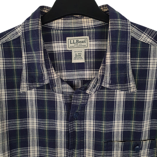 Mens Navy L.L.Bean Shirt