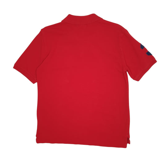 Mens Red Polo Ralph Lauren Polo Shirt