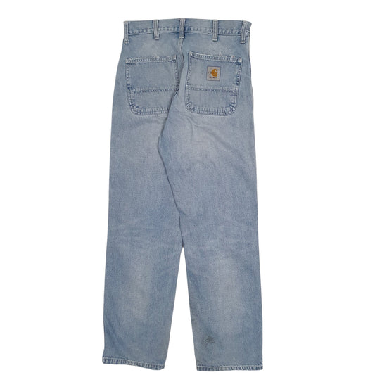 Mens Blue Carhartt Jeans
