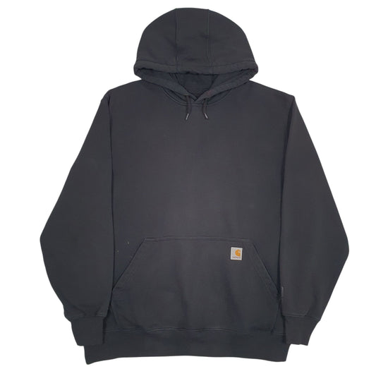 Mens Black Carhartt Hoodie Jumper